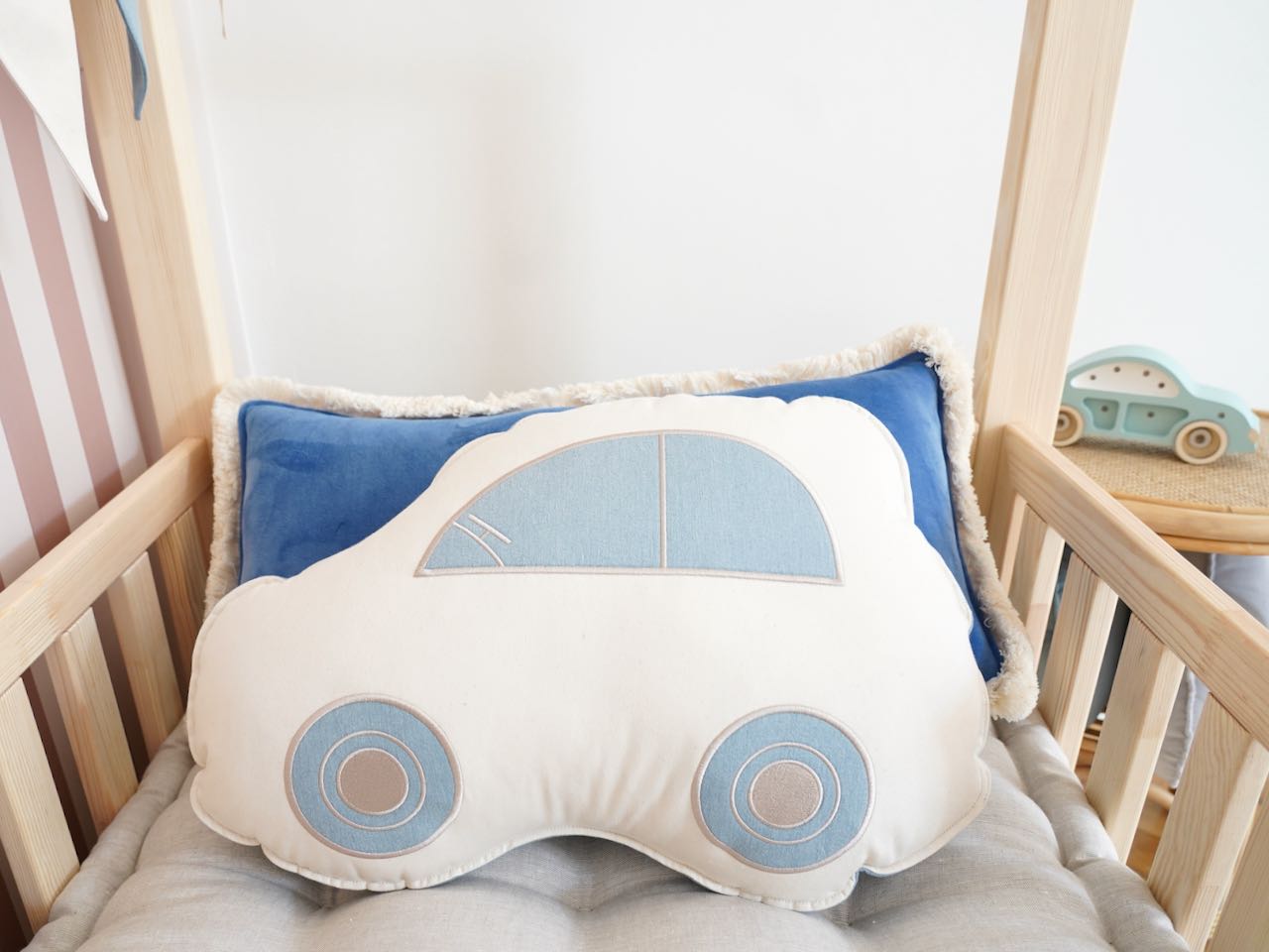 Jeans Car Pillow