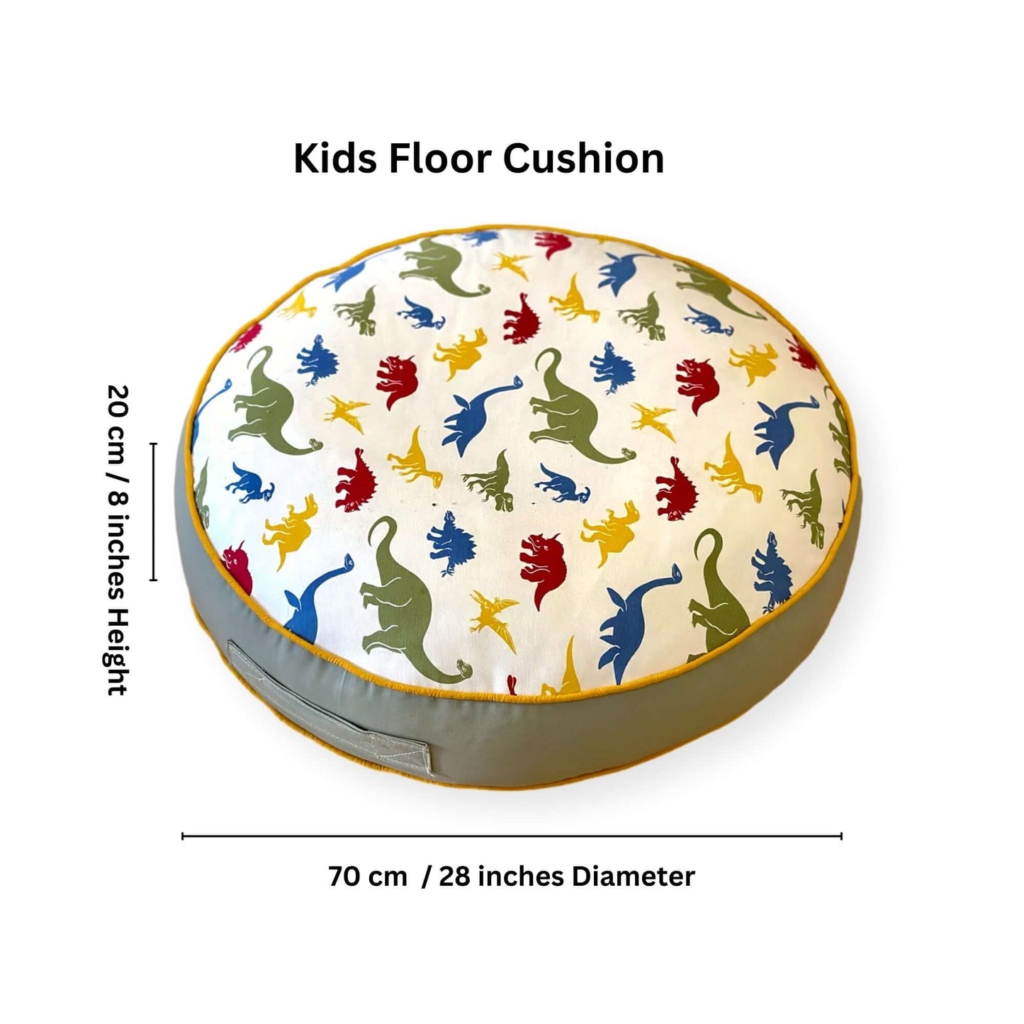 Kids Floor Pillow  Montessori Play Mat Large Toddler Cushion