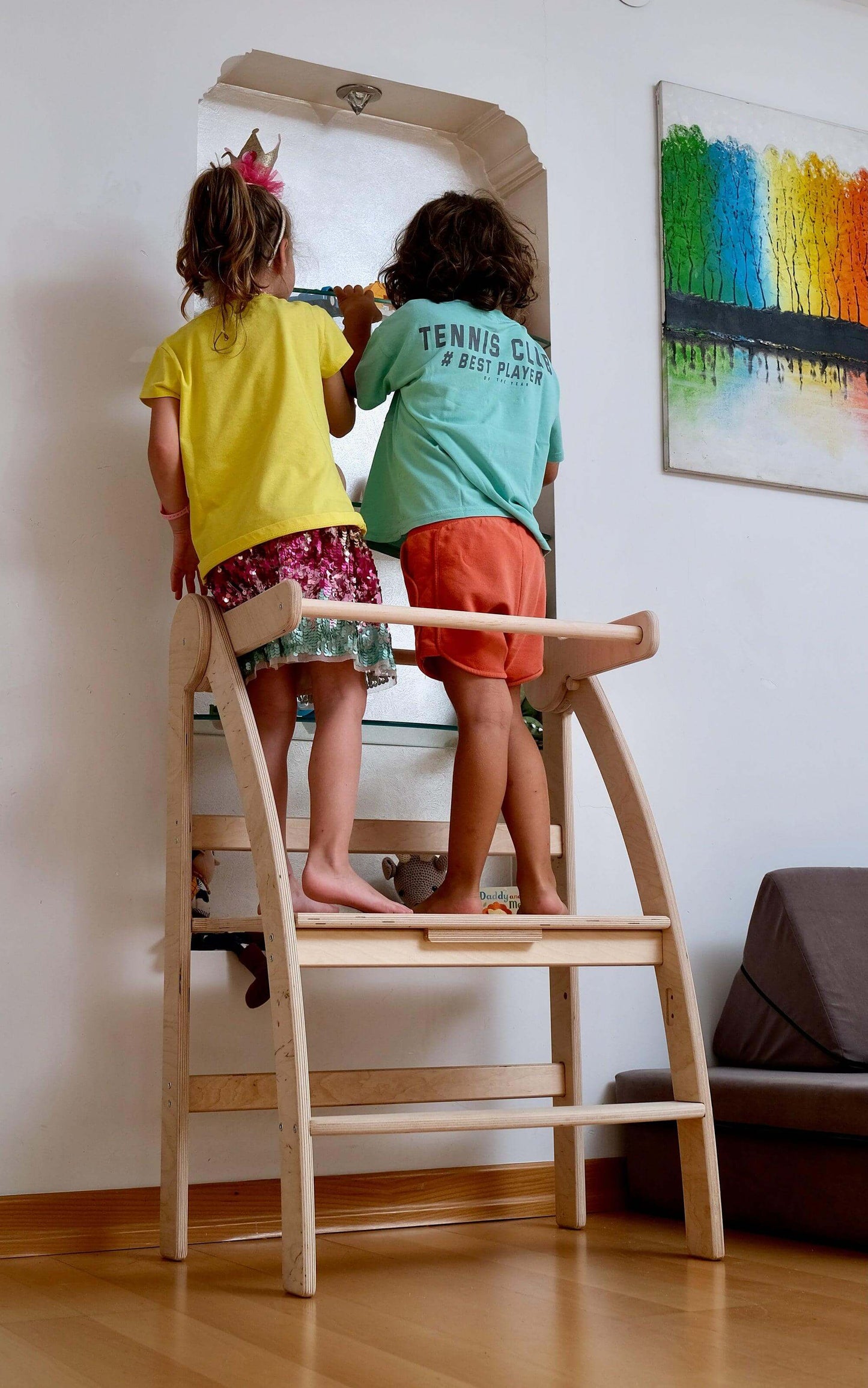 Double Montessori Toddler Tower