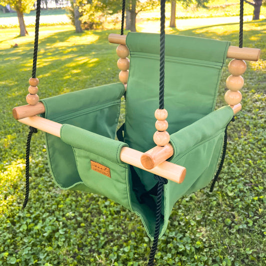 Premium Outdoor High Back Swing Sage