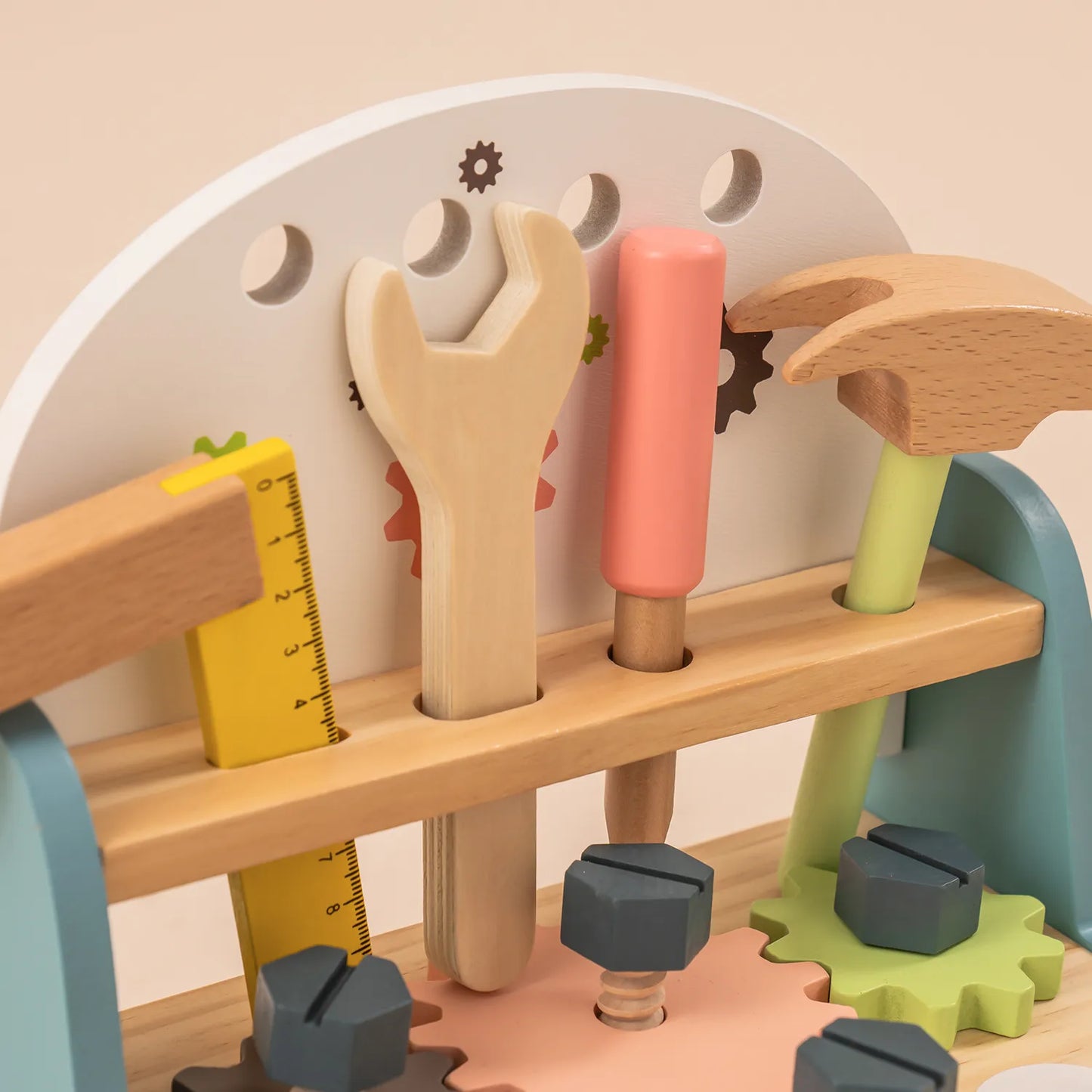 Mini Wooden Play Tool Workbench - Oliver Ruffus