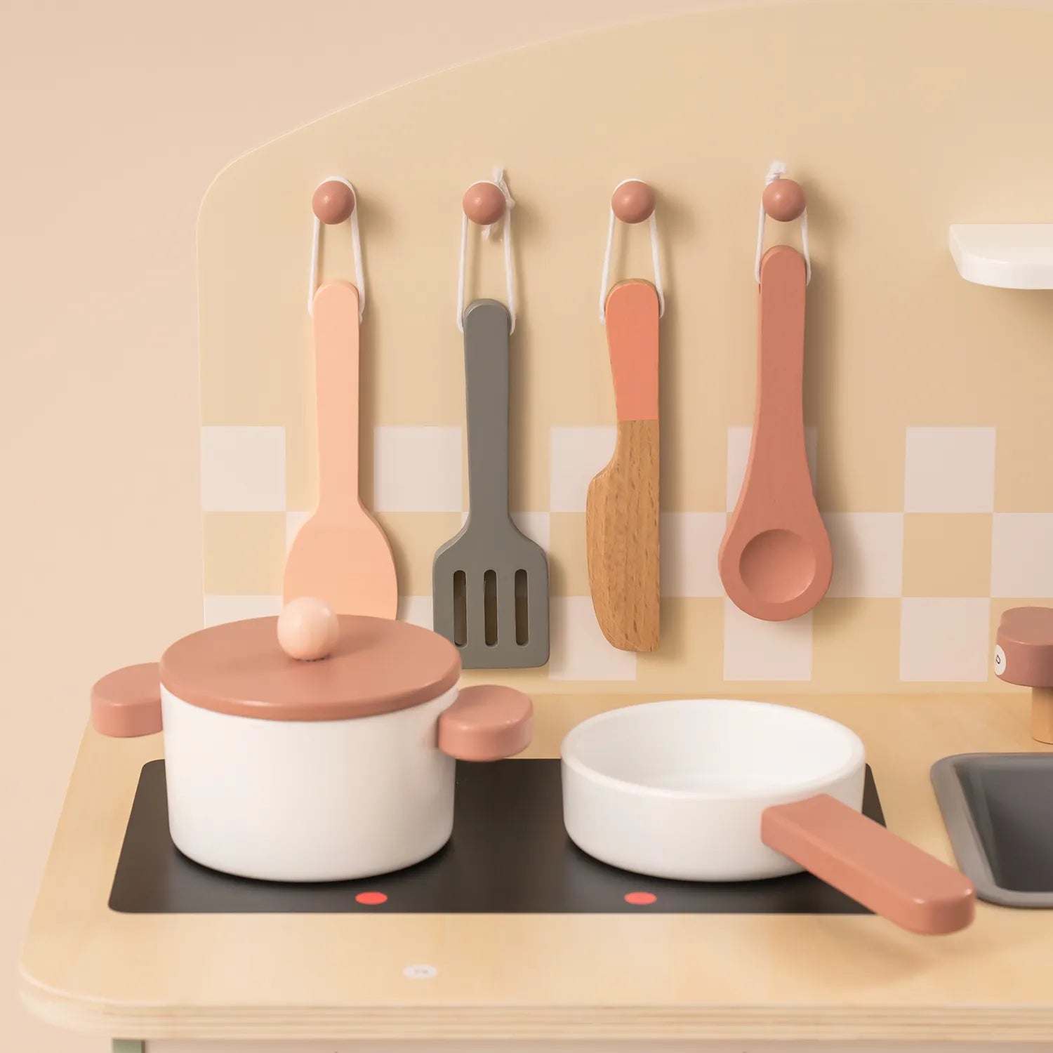 Toddler Kitchen with Play Food - Oliver Ruffus