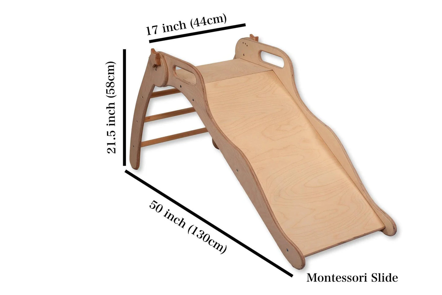 Foldable Wooden Slide - Oliver Ruffus