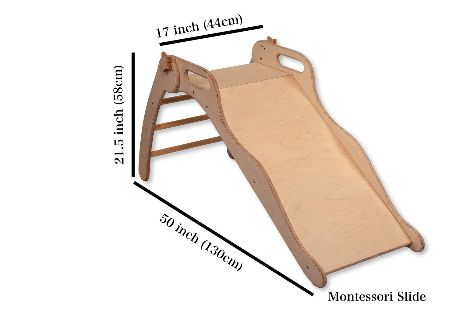 Foldable Wooden Slide - Oliver Ruffus