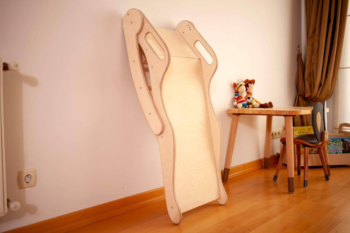 Foldable Wooden Slide