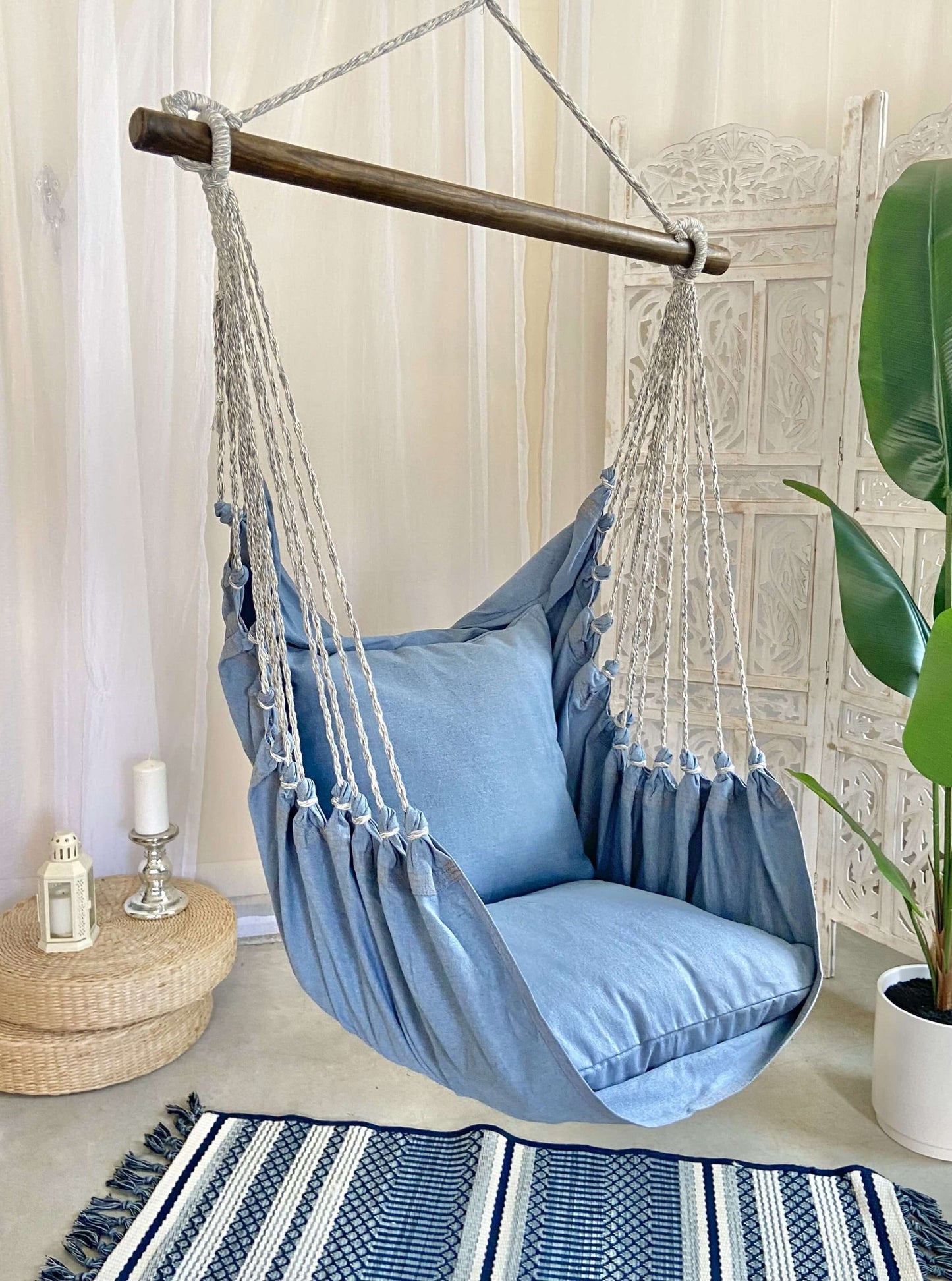 Junior Blue Jeans Hammock Chair Swing  | DENIM Jr.