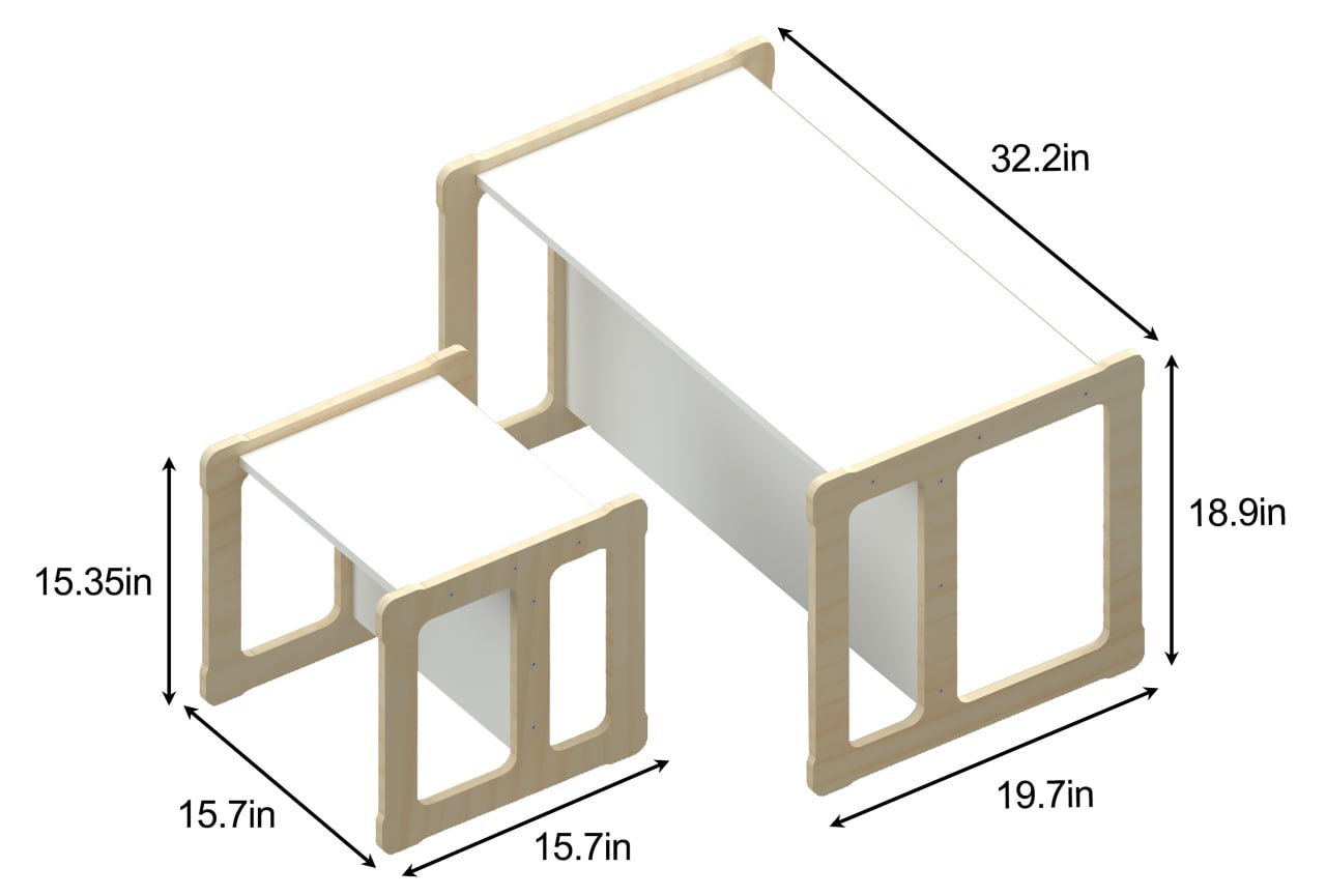 Hanover - Weaning Table and Chair Set