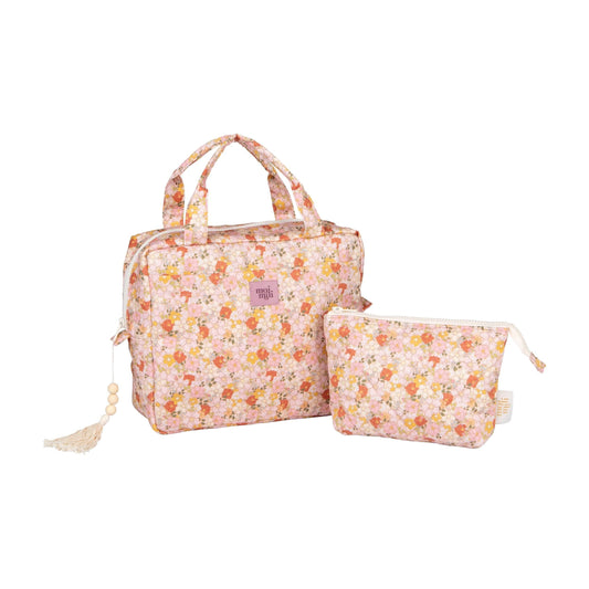 "Spring Garden" Makeup bag set
