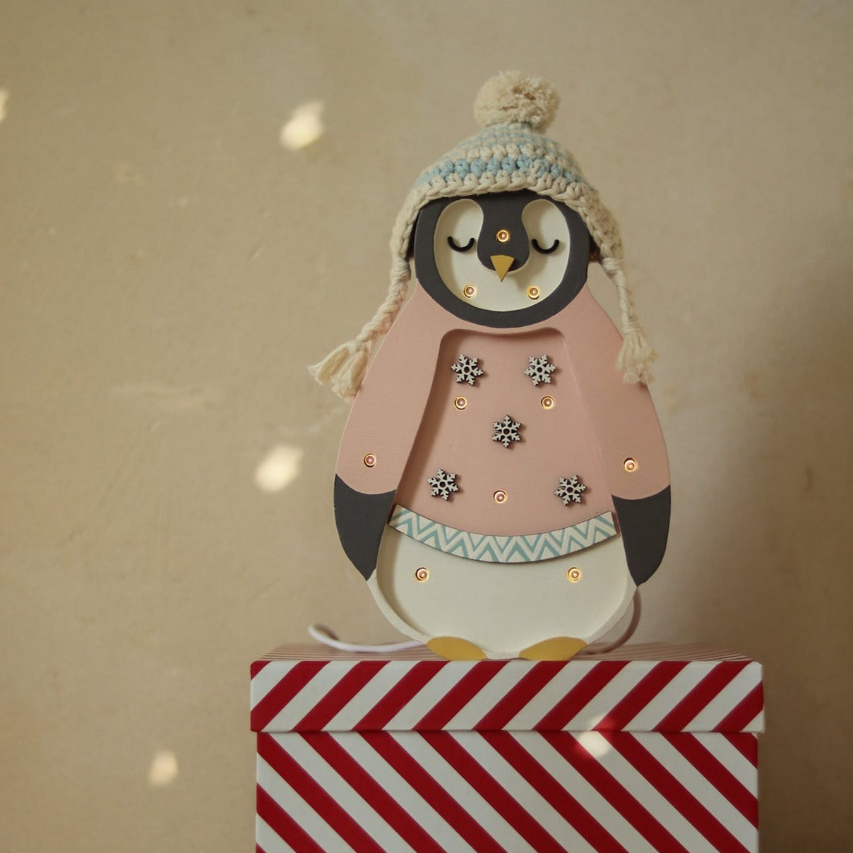 Little Lights Mini Holiday Penguin Lamp ~ Limited Edition