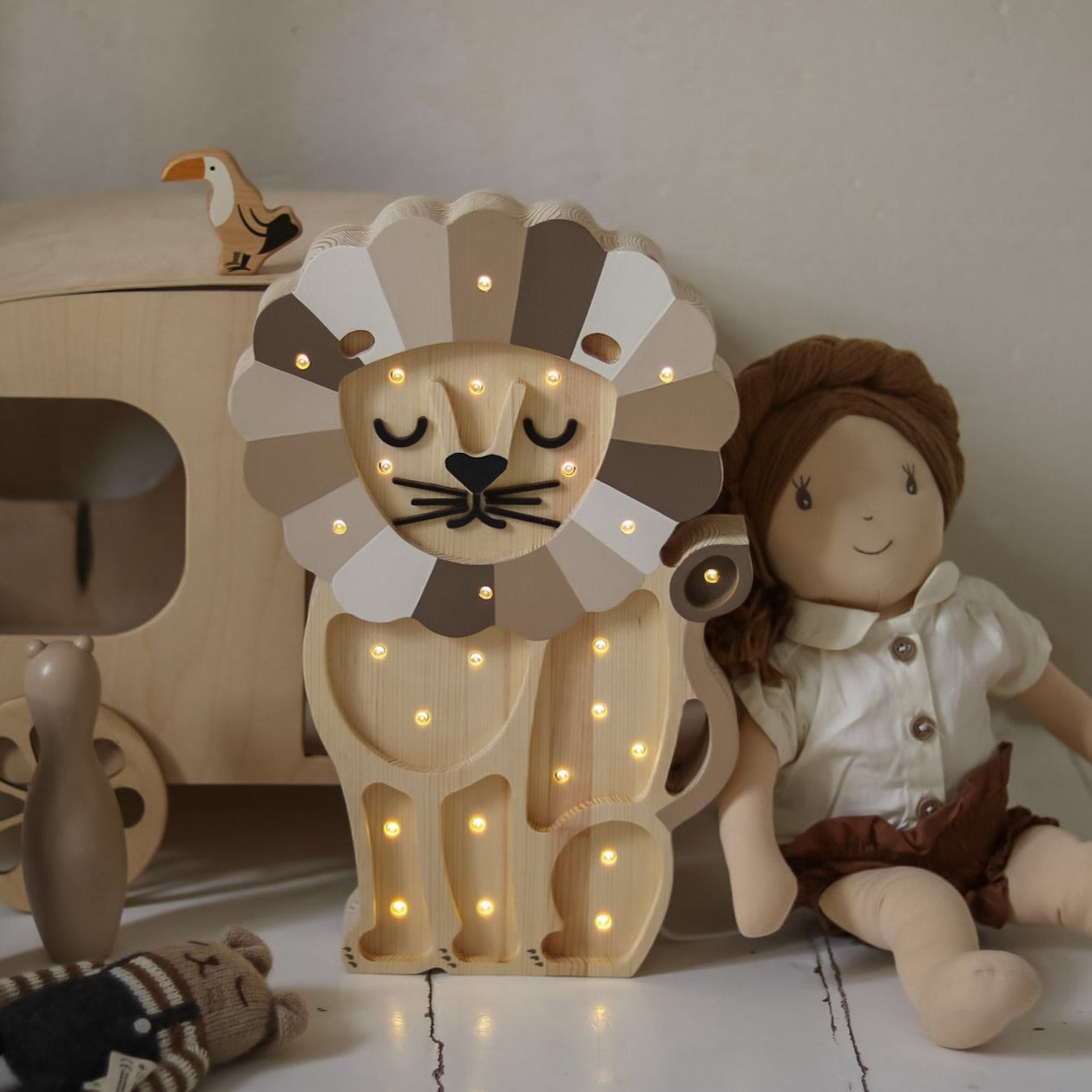 Little Lights Lion Lamp