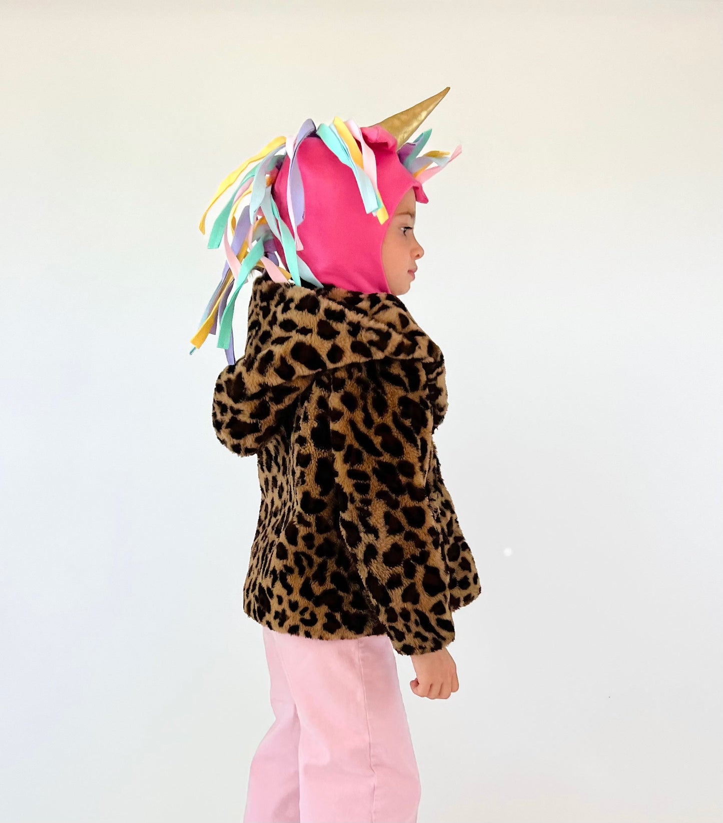 Pink Unicorn Winter Hat