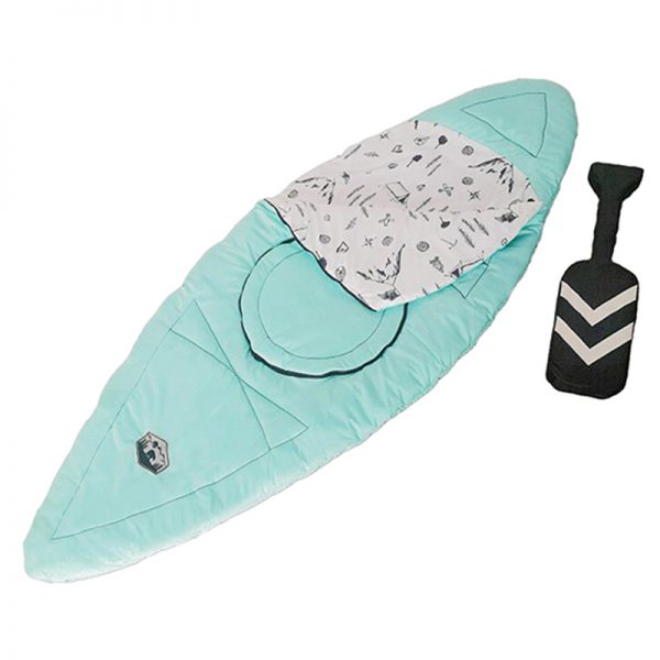 Kayak Sleeping Bag with Oars - Oliver Ruffus