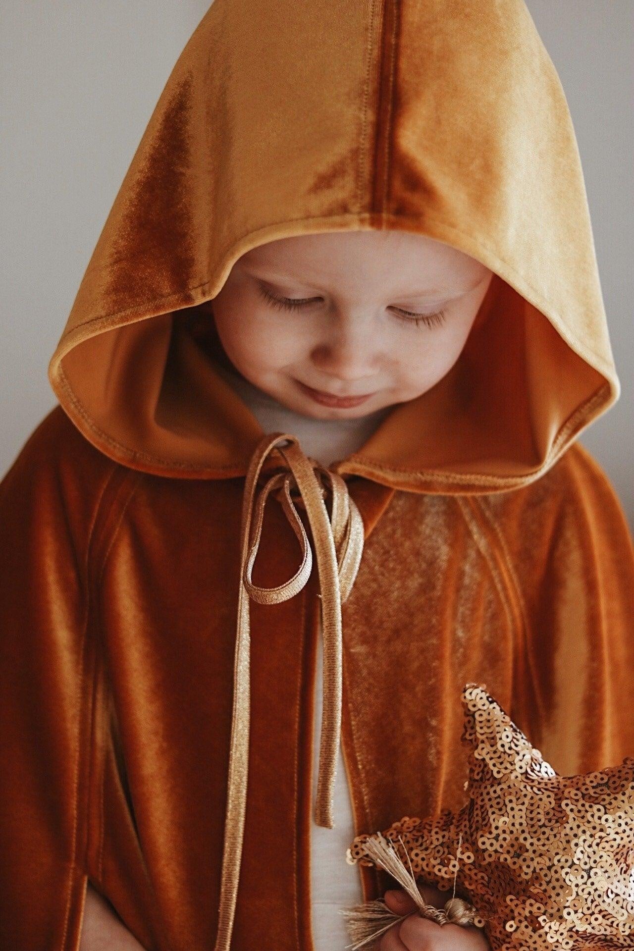 “Little Gold Riding Hood” Magic Cape