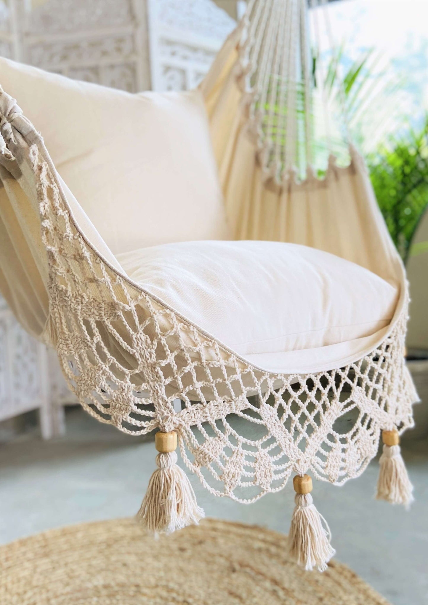 Crochet Hammock Swing Chair | LUCIA