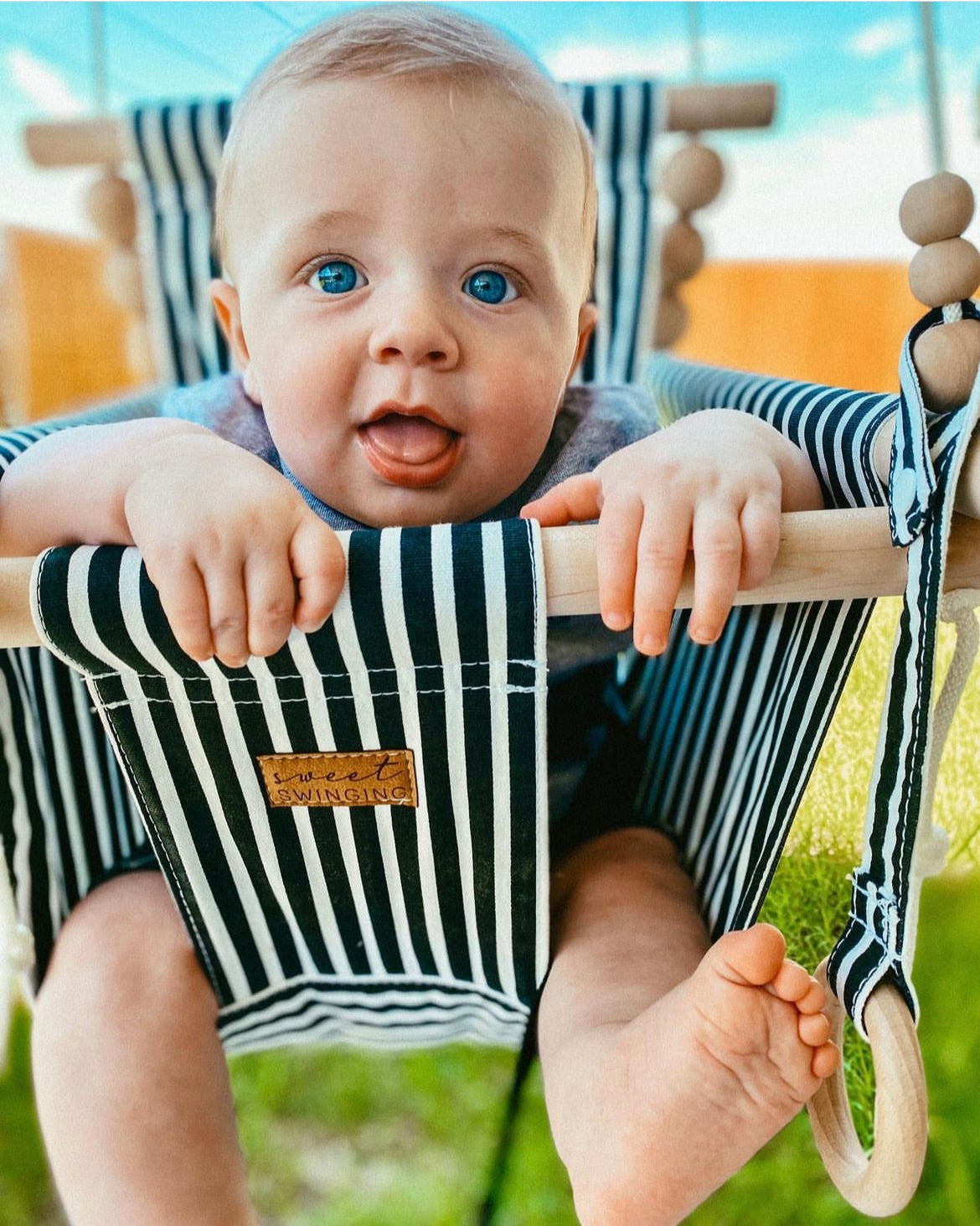 Classic Black White Stripe - Indoor