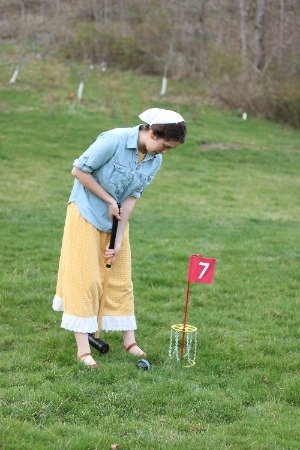 Amish-Made Deluxe Flag Croquet Golf Game Set, With Duffel Carry Bag