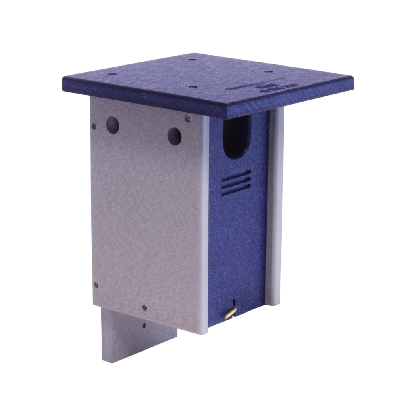 AmishToyBox.com Bluebird House, Post Mount, Amish-Made with 100% Recycled Poly Lumber