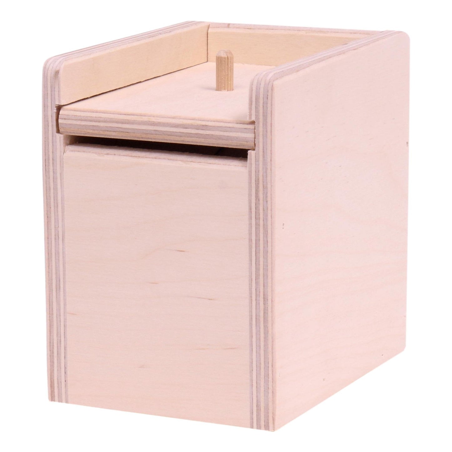 Wooden Surprise Prank Mouse Box, Amish-Made, Unfinished Wood