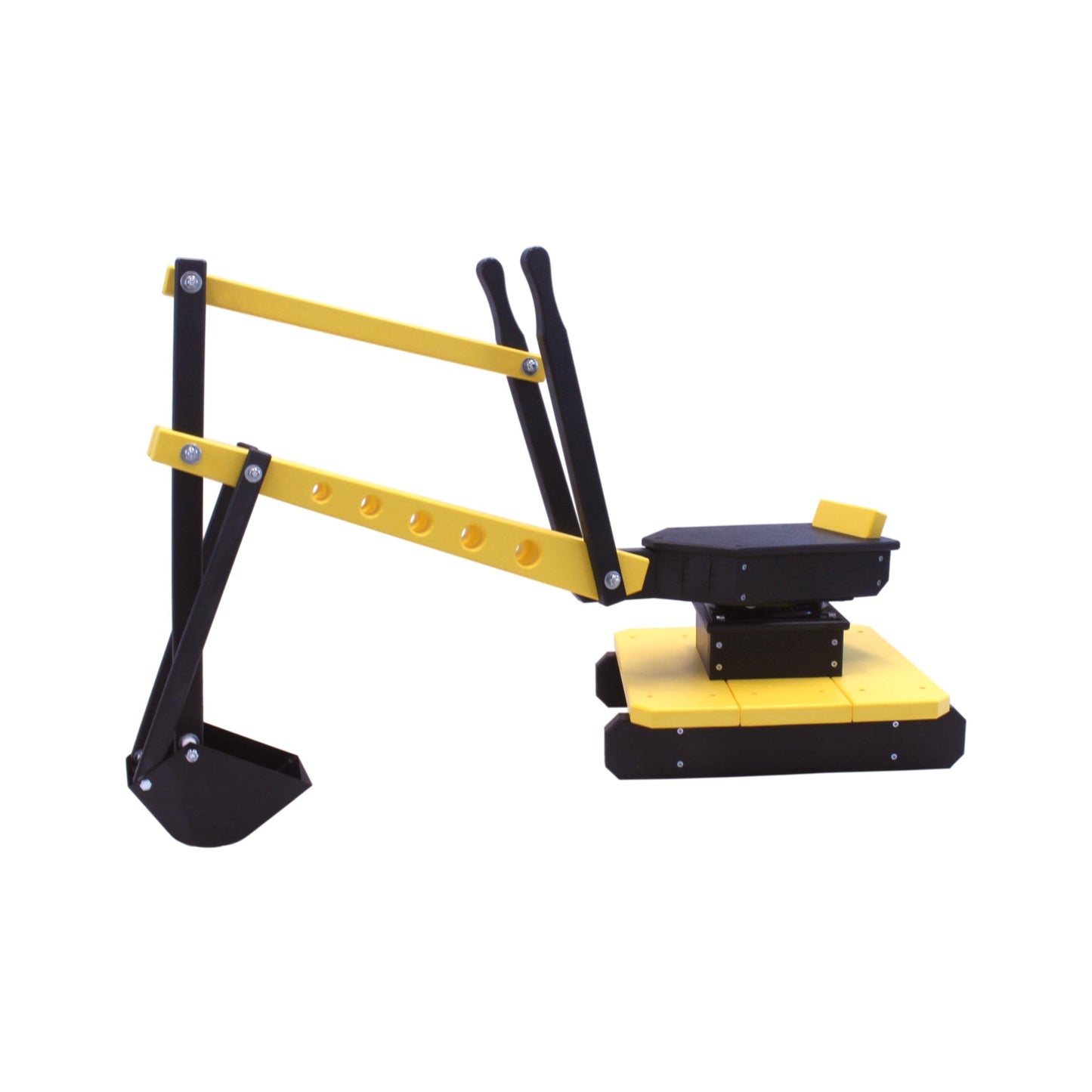 Sand Digger Excavator Toy, with Movable Levers and Metal Digging Bucket