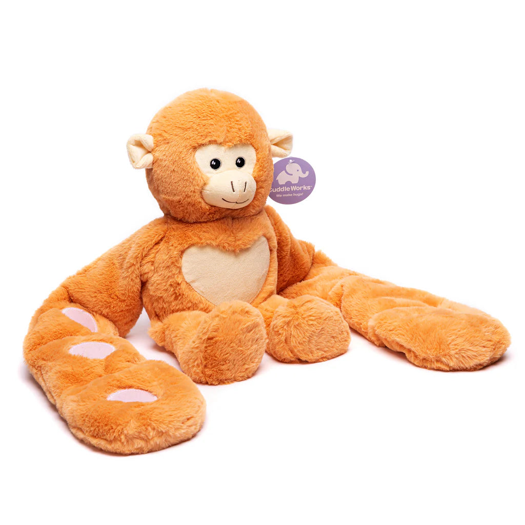 Cuddle Works Weighted Sensory Plush Toy Monkey Hugger