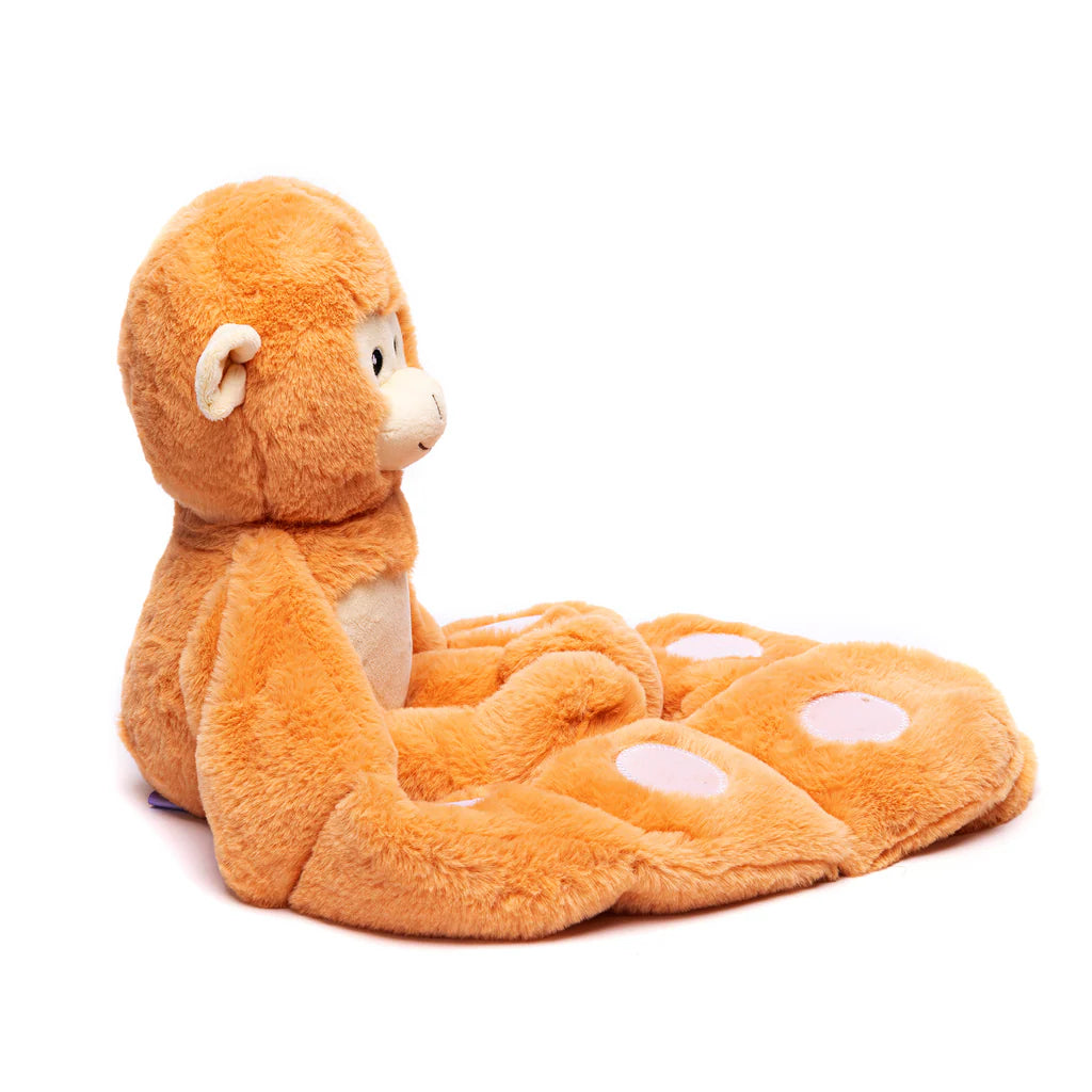 Cuddle Works Weighted Sensory Plush Toy Monkey Hugger