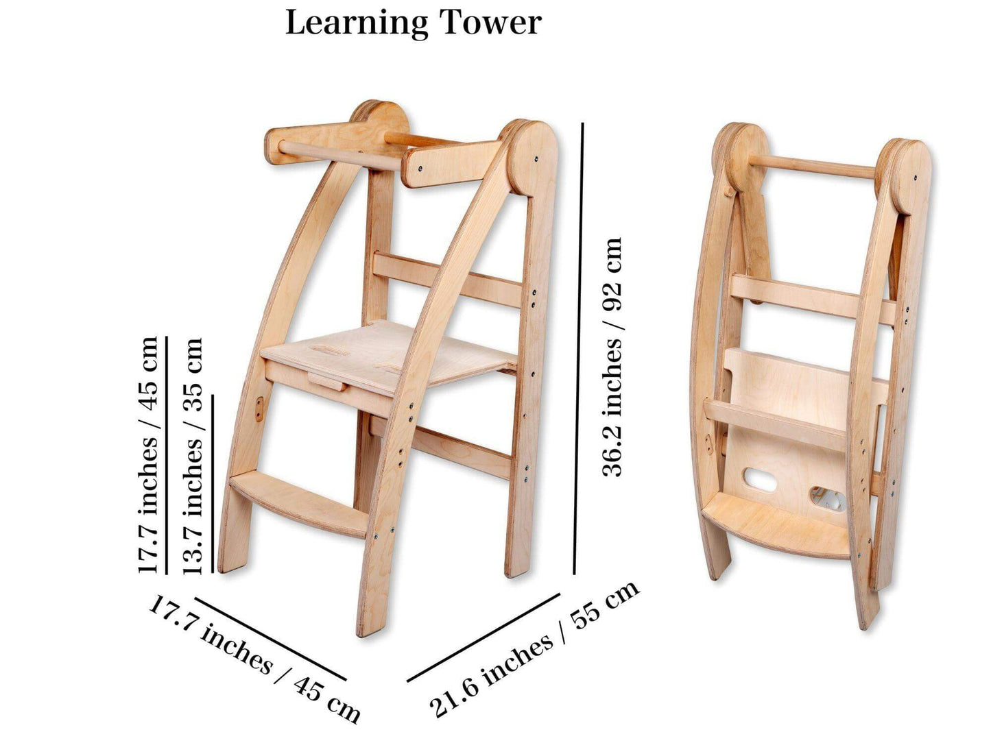 Montessori Foldable Toddler Tower