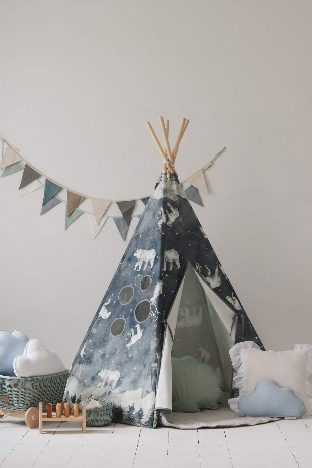 Night Sky Teepee Tent