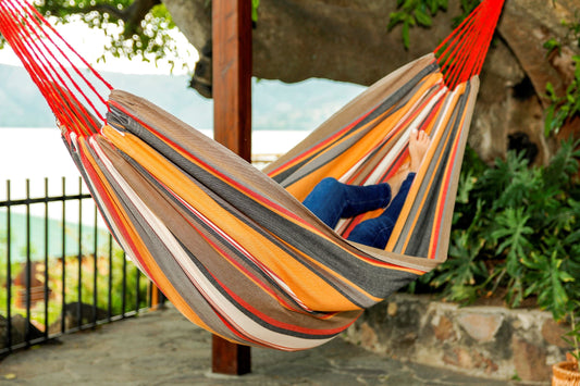 Colorful Cotton Canvas Hammock | MARIGOLD