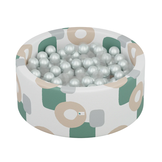 Organic Shapes Print Ball Pit + 200 Pit Balls