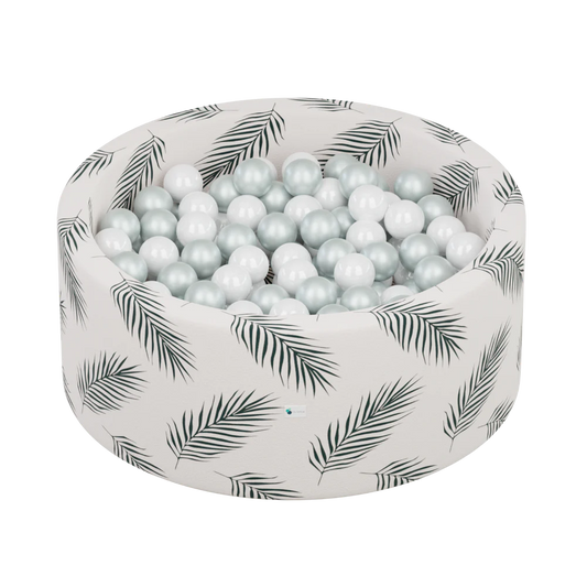 Boho Palm Print Ball Pit + 200 Pit Balls