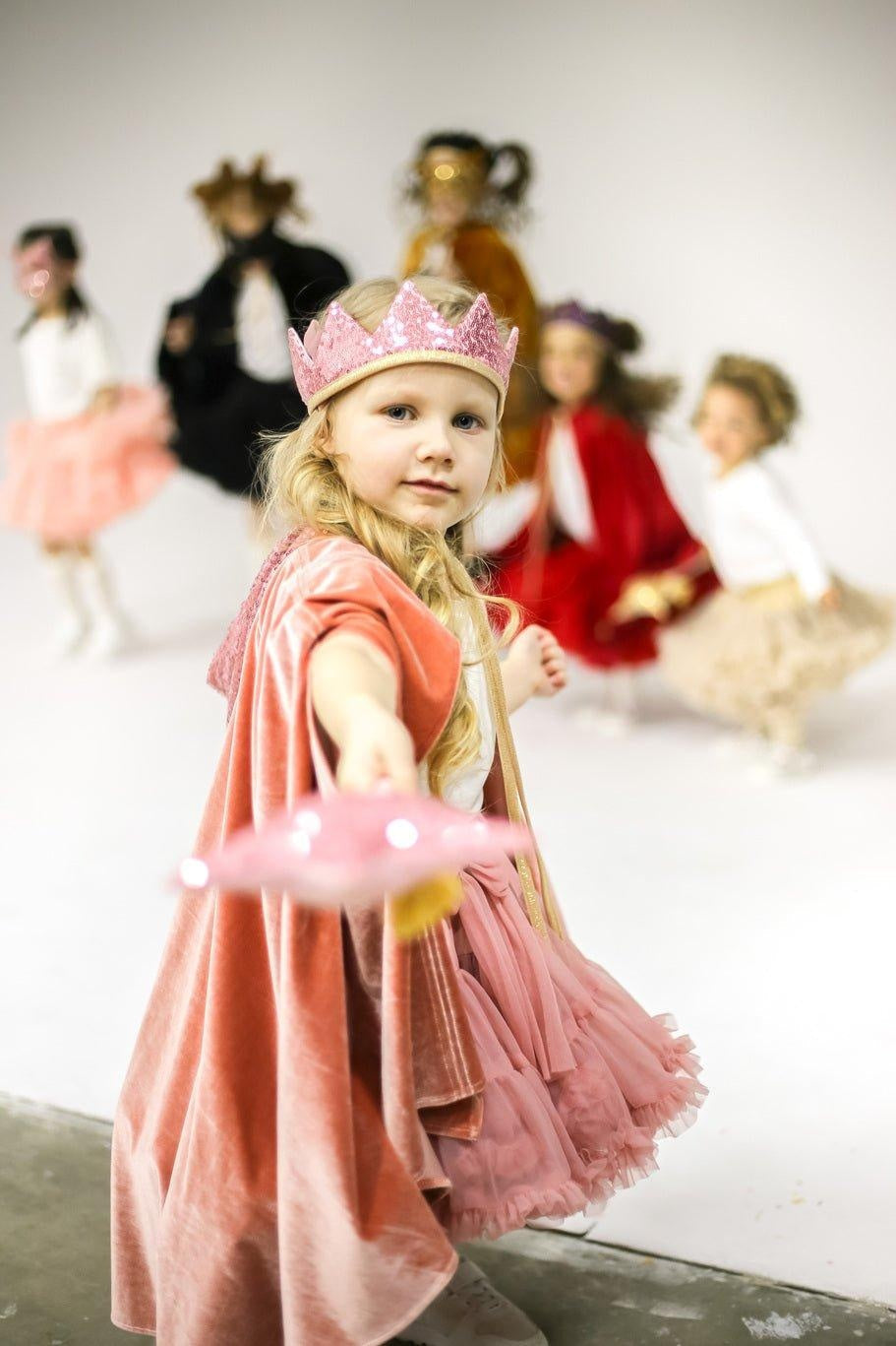 Pink Sequins Fairy-tale Crown