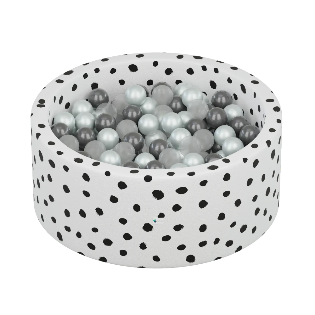 Polka Dot Ball Pit + 200 Pit Balls