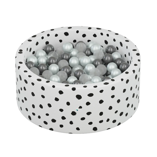 Polka Dot Ball Pit + 200 Pit Balls