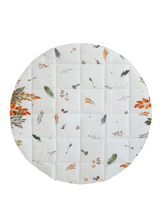 Forest Friends Round Cotton Mat