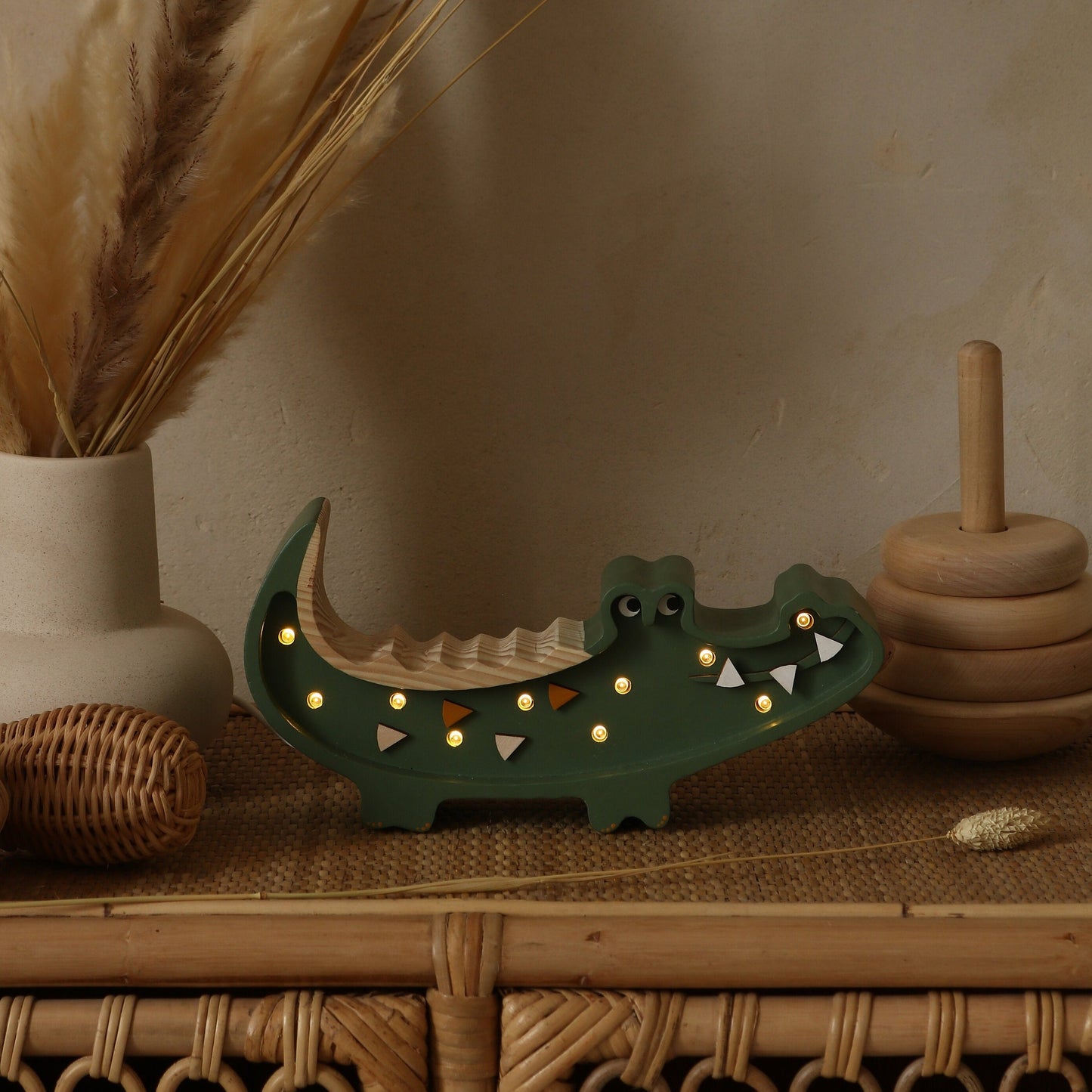 Little Lights Mini Crocodile Lamp