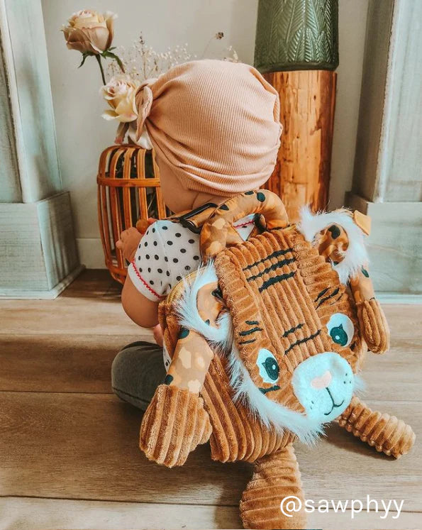 Corduroy Backpack Speculos the Tiger