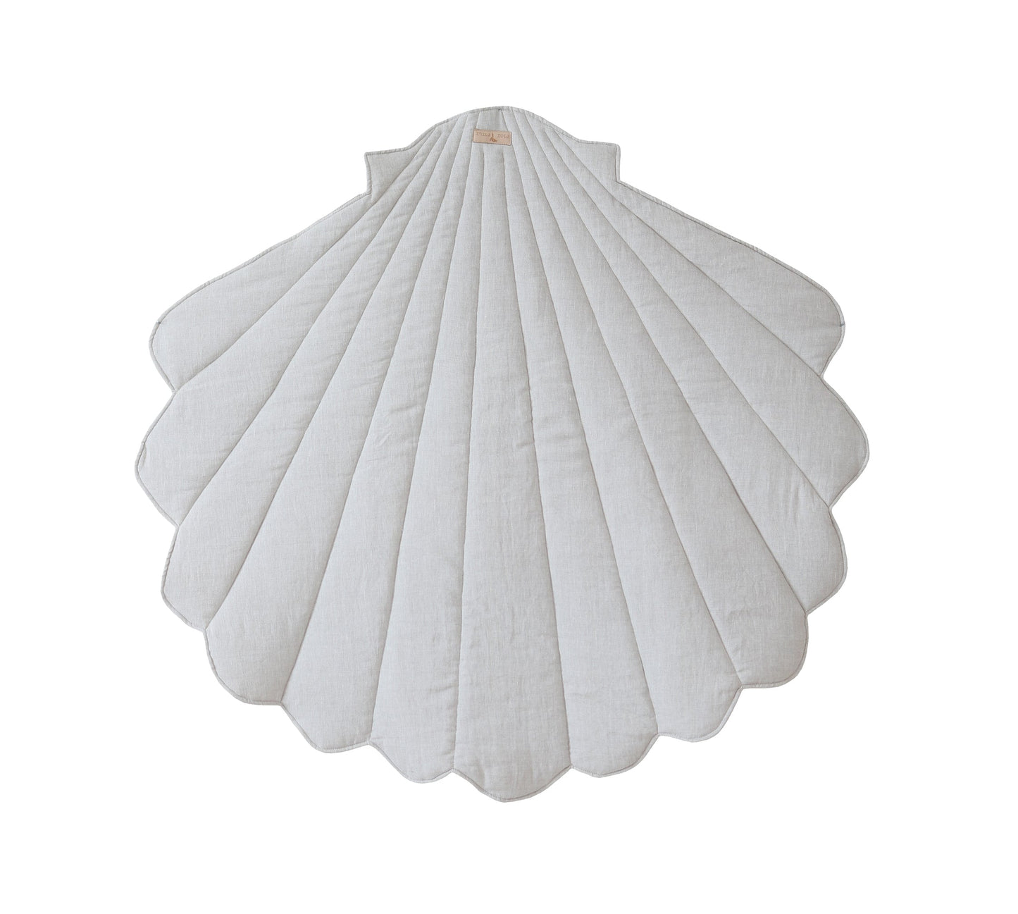 Linen Sand Shell Mat