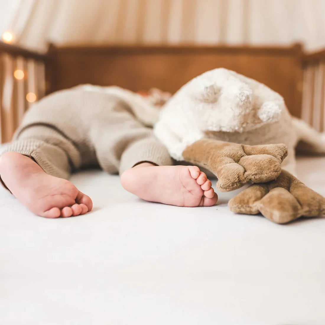 Cuddly Animal Goose Large White | Warming Pillow - Oliver Ruffus