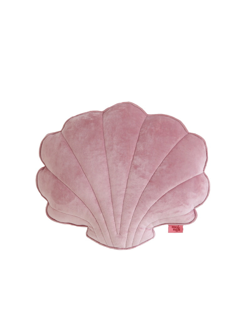 Soft Velvet Light Pink Shell Pillow