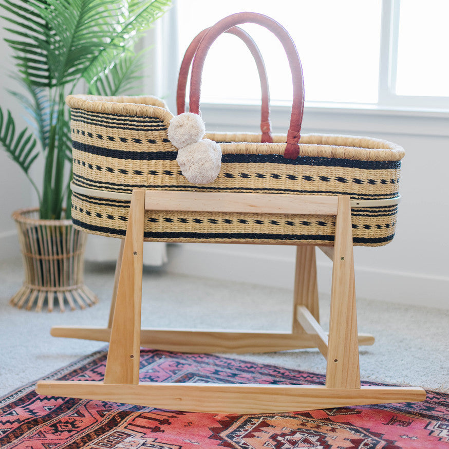 Spring Sparrow African Moses Basket