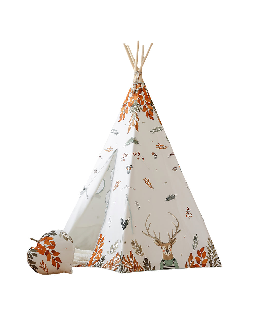 Forest Friends Teepee and Round Mat Set