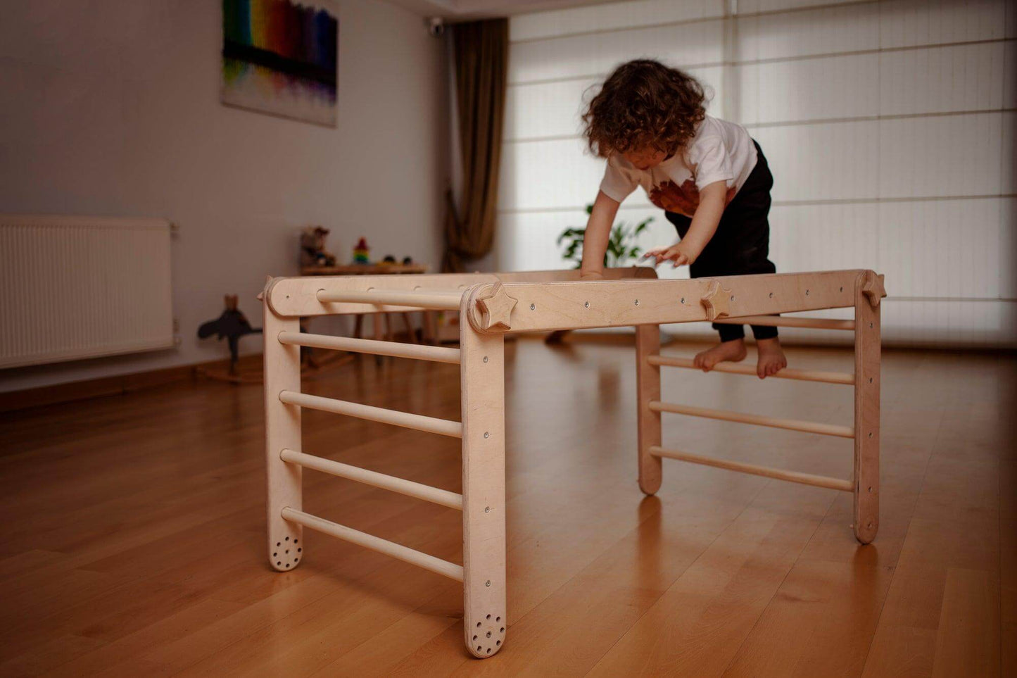 Innovative Climbing Triangle and Cube Set for Active Play