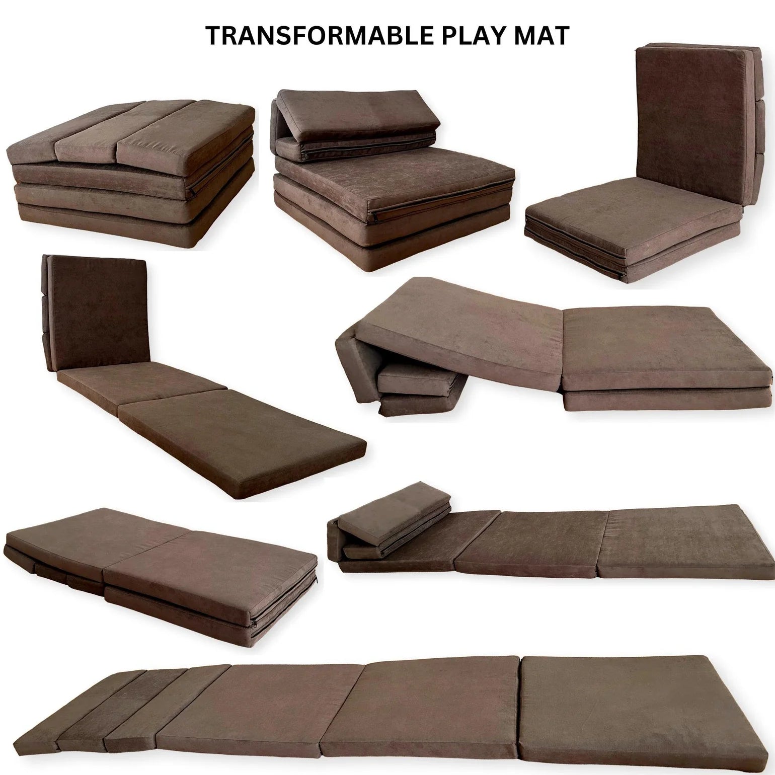 Transformable Kids and Baby Play Mat and Couch - Oliver Ruffus