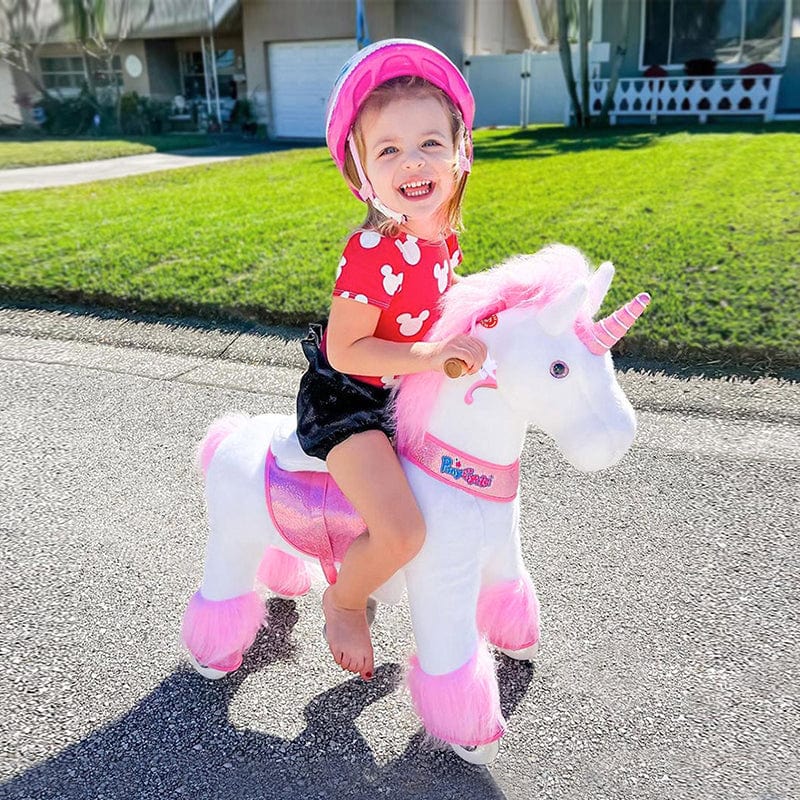 Model U Ride-On Unicorn Age 3-5 Pink