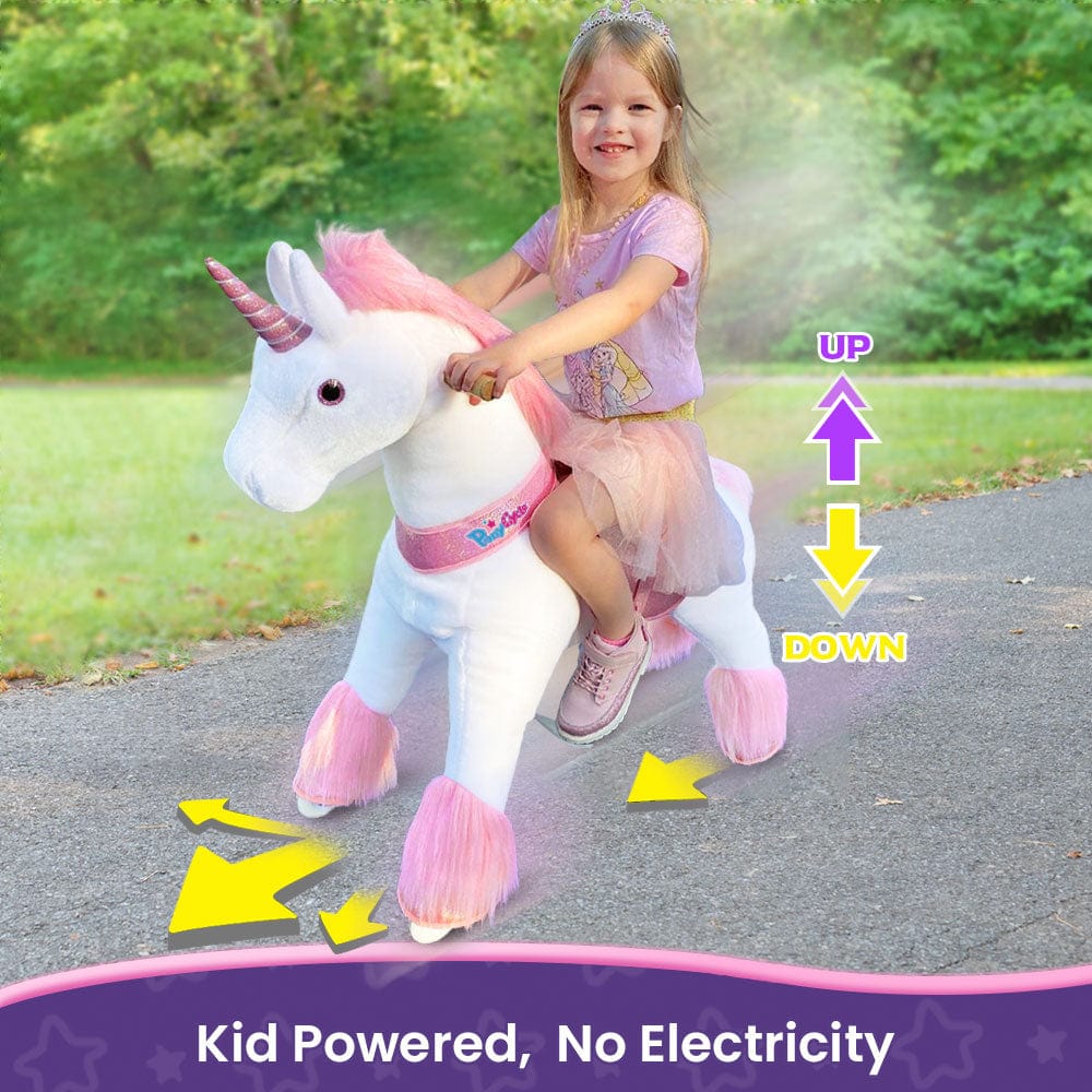 Model U Ride-On Unicorn Age 3-5 Pink