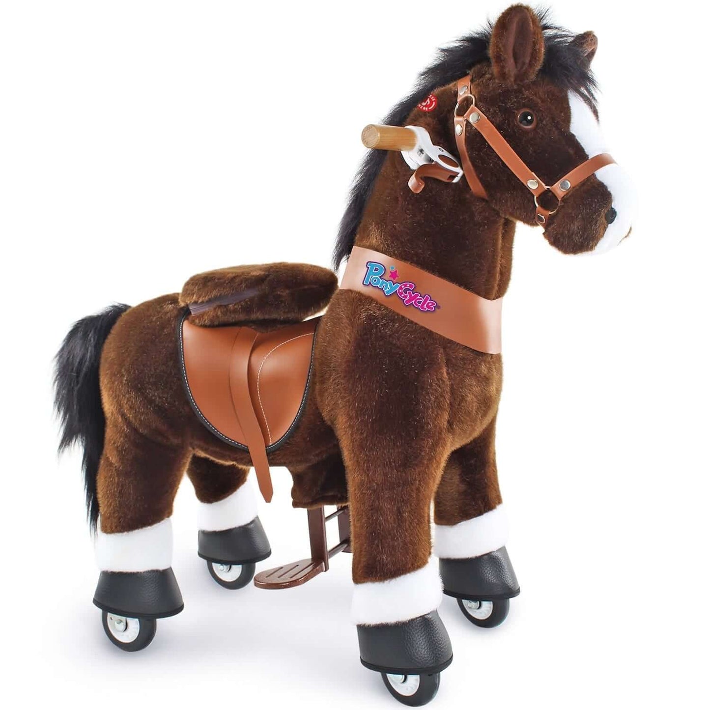 Model U Ride On Horse Toy Age 3-5 Chocolate