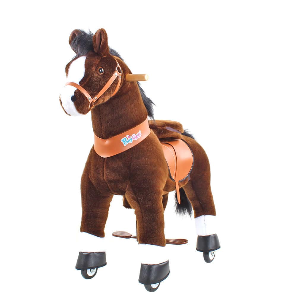 Model U Ride On Horse Toy Age 3-5 Chocolate