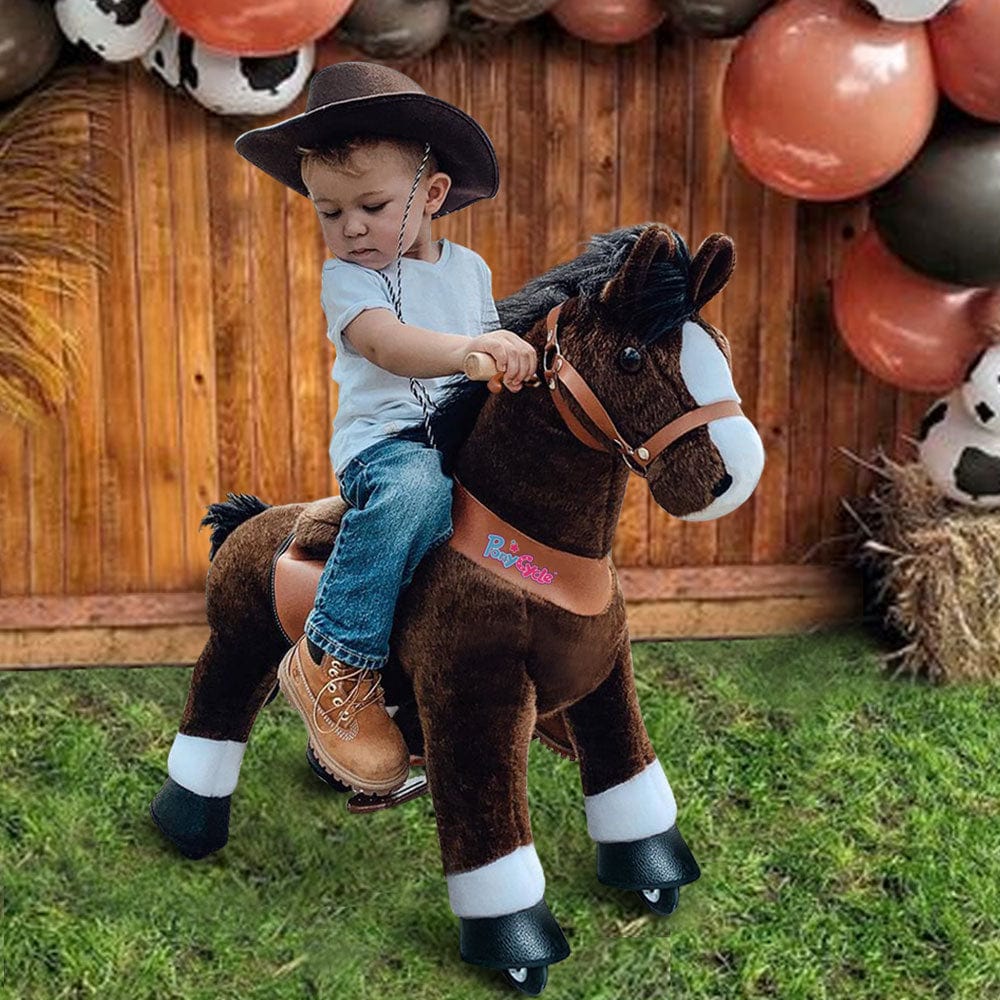 Model U Riding Horse Toy Age 4-8 Chocolate