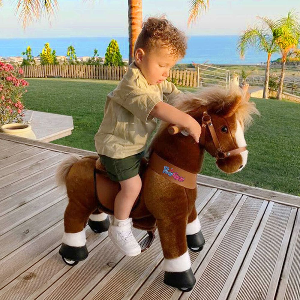 Model U Ride-On Pony Age 3-5 Brown