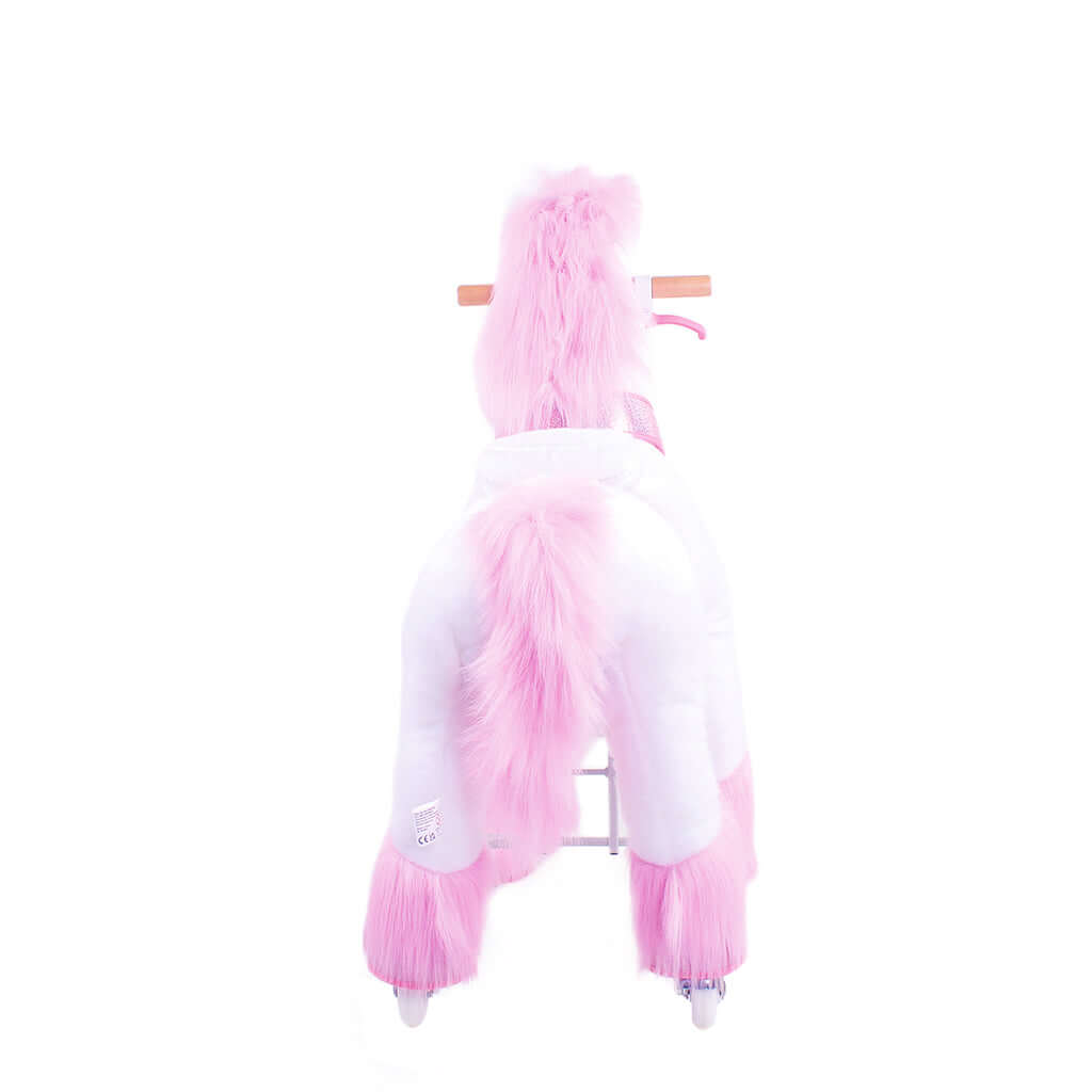 Model U Ride-On Plush Unicorn Age 4-8 Pink